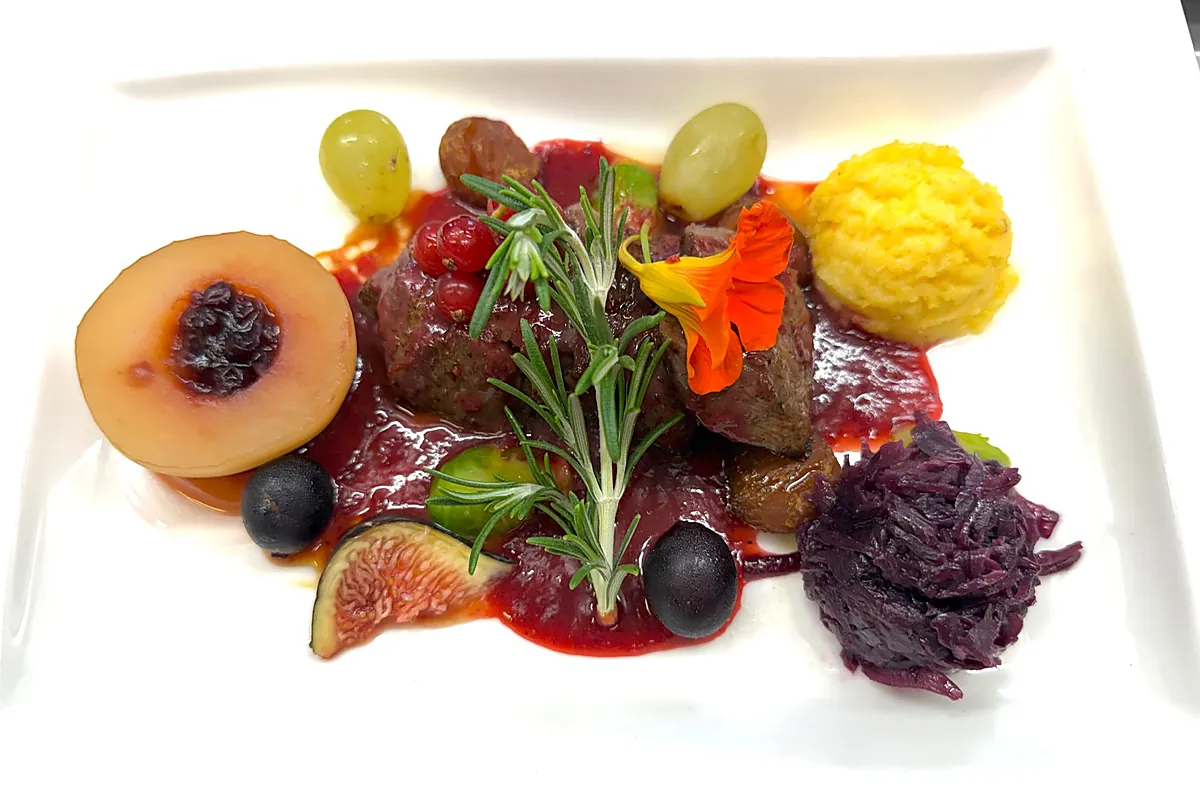 Plat de la chasse — Auberge Les Platanes Chéserex